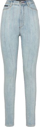 Philipp Plein Super Hoge Taille Jegging