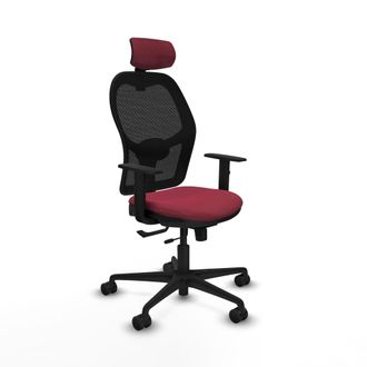 Piqueras y Crespo Silla De Oficina Piqueras Y Crespo Jorquera Negro Reposabrazos Ajustables
