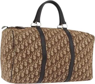 Dior Pre-owned Weekend Bags, female, Brown, Size: ONE SIZE Pre-owned Vintage Boston Bag