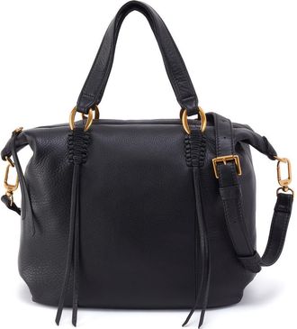 Hobo Harley Leather Satchel in Black at Nordstrom