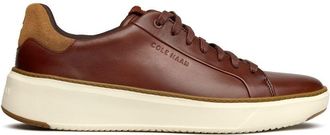 Cole Haan Mens Grandpro Topspin Trainers - Brown Leather - Size UK 11
