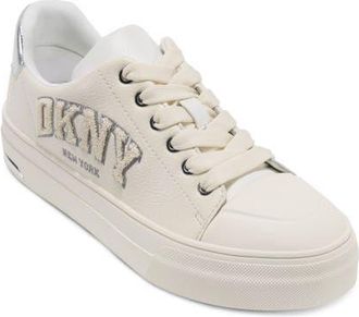 DKNY York Platform Sneaker in Coconut at Nordstrom, Size 8.5
