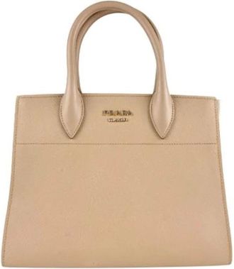 Prada Pre-owned Handbags, female, Beige, Size: ONE SIZE Pre-owned Vintage Handbag