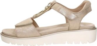 Ara Schoenen, Dames, Beige, 41 EU, Leer, Bilbao-S Sandaal