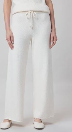 Splendid x @cellajaneblog Boucl&eacute; Sweat Pants in Snow at Nordstrom Rack, Size X-Large