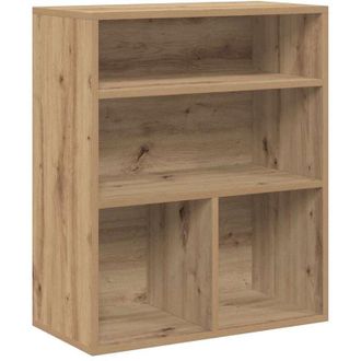 vidaXL Estanter&iacute;a De Madera Ingenier&iacute;a Roble Artisan 60x30x71,5 Cm Vidaxl