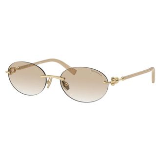 Tiffany & Co. Tf3104D Zonnebril - unisex - Accessoires - Geel - Maat: 56 MM