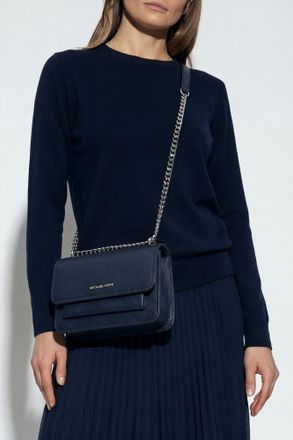 Michael Michael Kors Shoulder Bag Claire, Womens, Navy Blue