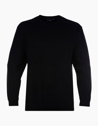 Espionage Mens Espionage Mens Crew Neck Big & Tall Sweatshirt - Black - Size: 46/Regular