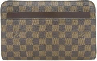 Louis Vuitton Pre-owned Clutches, female, Brown, Size: ONE SIZE Pre-owned Fabric louis-vuitton-bags