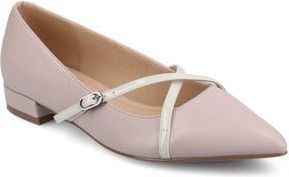 Journee Collection Camby Pointed Toe Flat in Lilac at Nordstrom Rack, Size 8.5