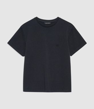 Anine Bing Tee Shirt Shelley Black