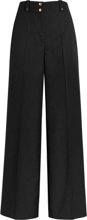 Moncler Logo-embellished Woven Trousers - Black - 42 (UK10 / S)