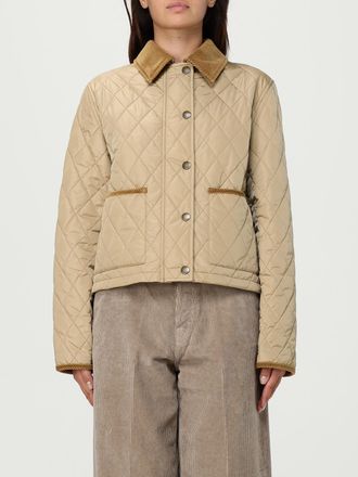 Burberry Jacket BURBERRY Woman color Beige