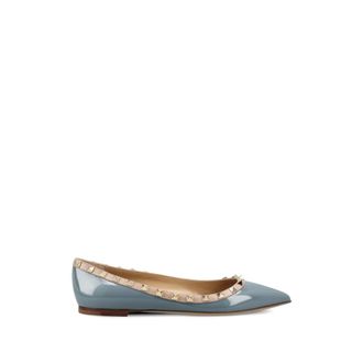Valentino Garavani Dames, Schoenen, Blauw, Maat: 36 EU Leer