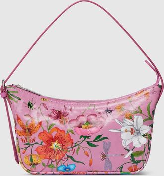 Gucci Lady Lunetta Small Shoulder Bag, Pink, Fabric