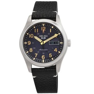 Seiko 5 Automatic Blue Dial Mens Watch SRPG39