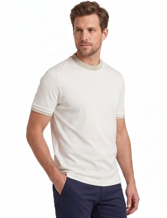HUGO BOSS BOSS Black T-shirt wit mercerised slim fit