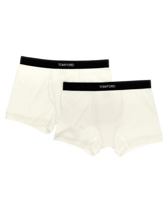 Tom Ford White 2-pack Cotton Boxers