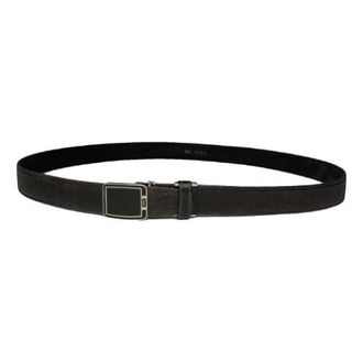 Saint Laurent Pre-owned Belts, unisex, Brown, Size: ONE SIZE Pre-owned Vintage Leather Belt
