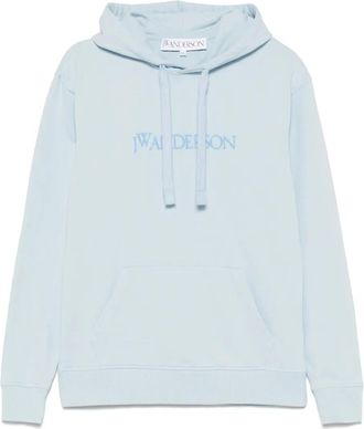 J.W.Anderson Hoodie met logo - Blauw
