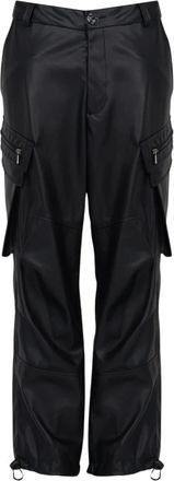 La Haine Inside Us Pantaloni in pelle Lm147 - - Trousers - Uomo - Nero - M