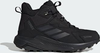 adidas Womens adidas Terrex Anylander Leather Mid Climaproof Hiking Shoes