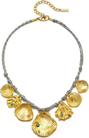 Sequin Mallorca Layered Necklace in Multi/Gold at Nordstrom
