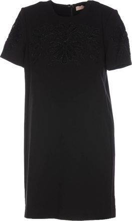 Twinset Short embroidered dress