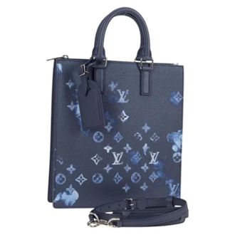 Louis Vuitton Tweedehands Canvas Louis Vuitton tassen - Dames - Pre-owned - Blauw - Maat: ONE Size
