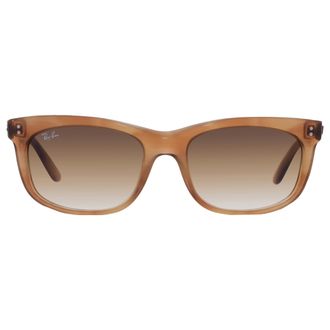 Ray-Ban Ray Ban Balorette Brown Gradient Rectangular Unisex Sunglasses RB2389 140351 57