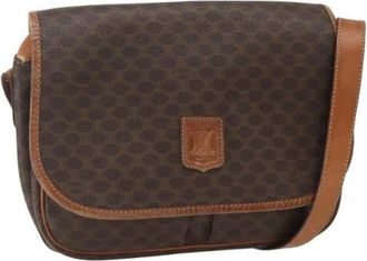 Celine Pre-owned Cross Body Bags, female, Brown, Size: ONE SIZE Pre-owned Vintage Crossbody Bag
