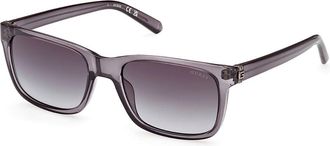 Guess GU00066 20B Mens Sunglasses Grey Size 55