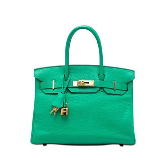 Herm&egrave;s Pre-owned Hermes Clemence Birkin Retourne 30 Ladies T1GGFFNGPH7IEBHC
