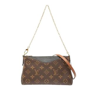 Louis Vuitton Pre-owned The Pallas - Dames - Pre-owned - Bruin - Maat: ONE Size Leer