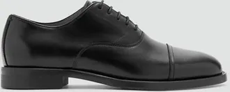 Mango Scarpa Oxford pelle nero - Uomo - 39 - MANGO MAN