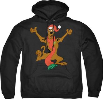 Gildan Scooby Doo Christmas Hugs Adult Pull Over Hoodie / Hooded Sweatshirt