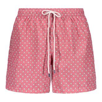 Fedeli Madeira Swim Shorts - male - Fedeli - Beachwear - Pink - 2XL - Swimwear