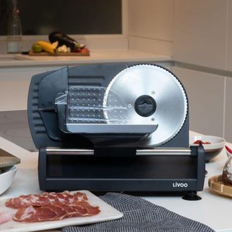 Livoo Cortadora El&eacute;ctrica 150w 19cm Negra - Dom396 - Livoo