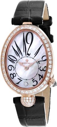 Christian Van Sant Womens Florentine White Dial Watch