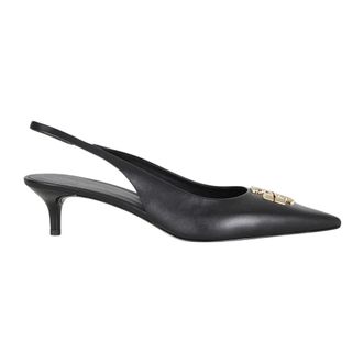Tory Burch Tory Burch, Pumps, female, Black, Size: 8 1/2 US Eleanor Slingback 45mm