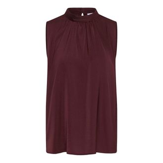 Saint Tropez Blouses & Hemden - Dames - Tops - Bruin - Maat: 2XL