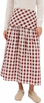 Mus & Bombon Marylebone Skirt In Granite