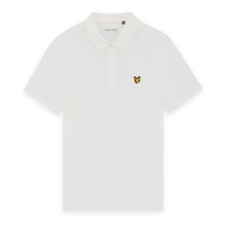 Lyle & Scott Golf Polo met Verborgen Knoopsluiting - Heren - Tops - Wit - Maat: 2XL Taf