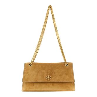 Tory Burch Kira Turnlock Shoulder Bag - female - Tory Burch - Shoulder Bags - Brown - ONE SIZE - Bags