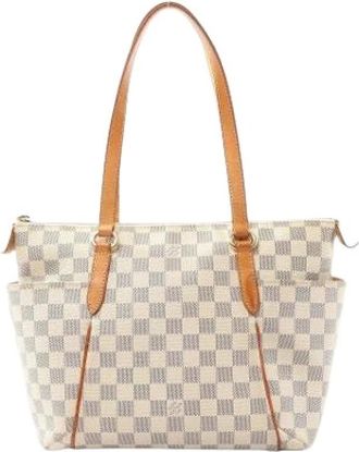 Louis Vuitton Pre-owned Tote Bags, female, Beige, Size: ONE SIZE Pre-owned Totally PM Tote Bag