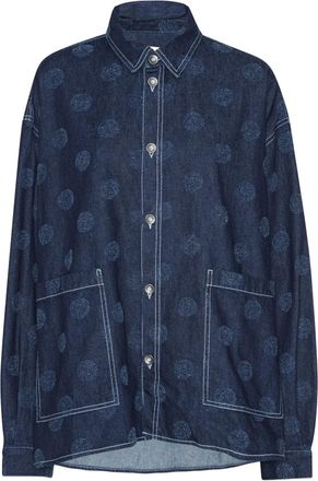Henrik Vibskov Camicia denim - Blu