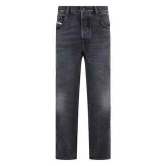 Diesel Straight Jeans, male, Gray, Size: W34 2010 D-Macs Jeans
