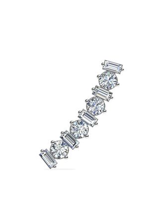 Alinka 18kt white gold Amalfi diamond left ear cuff - Silver