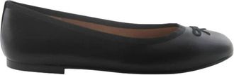 French Sole Womens Kathy Leather Shoes In Black